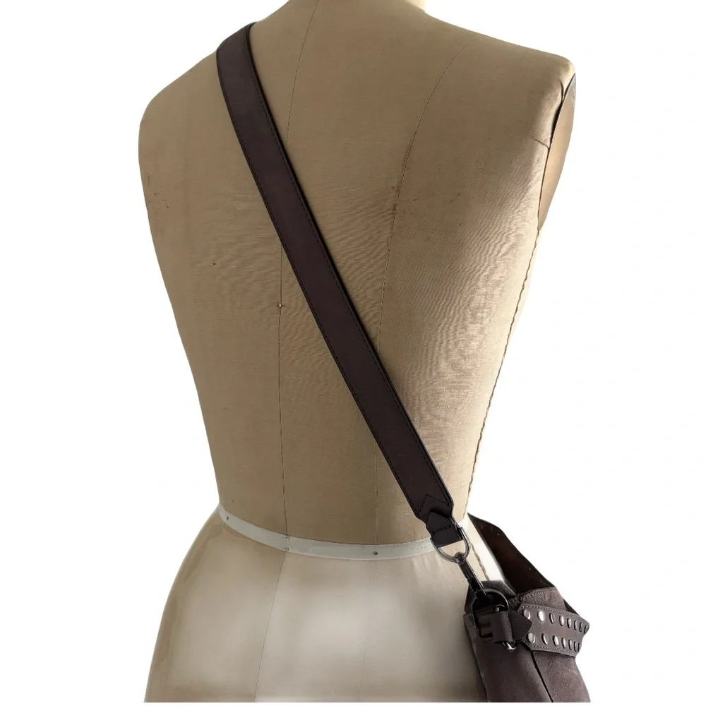 Rebecca Minkoff Lavender Leather Hobo Crossbody Studded Bag
